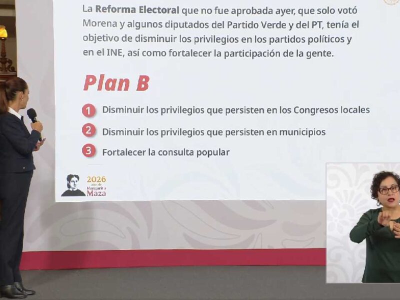 Plan B de reforma electoral busca reducir gastos en congresos locales y municipios