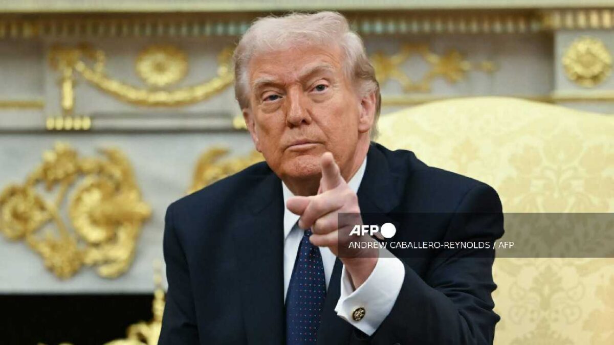 Donald Trump celebra los ataques en irán.