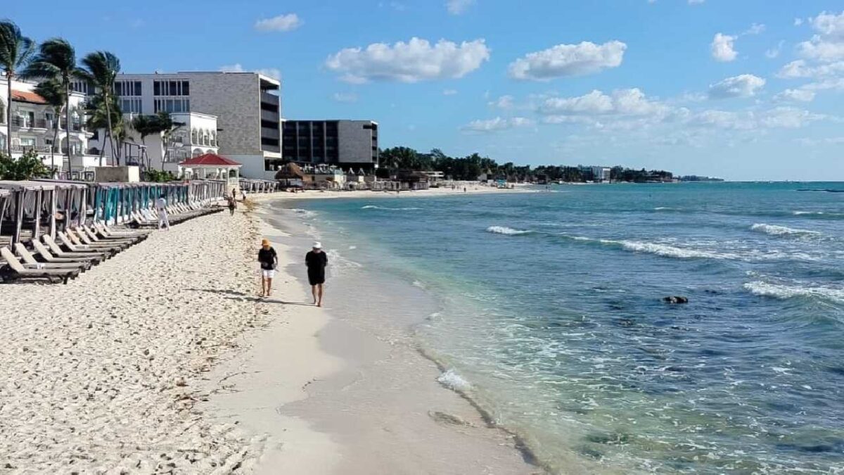 Estefanía Mercado mostró las playas.