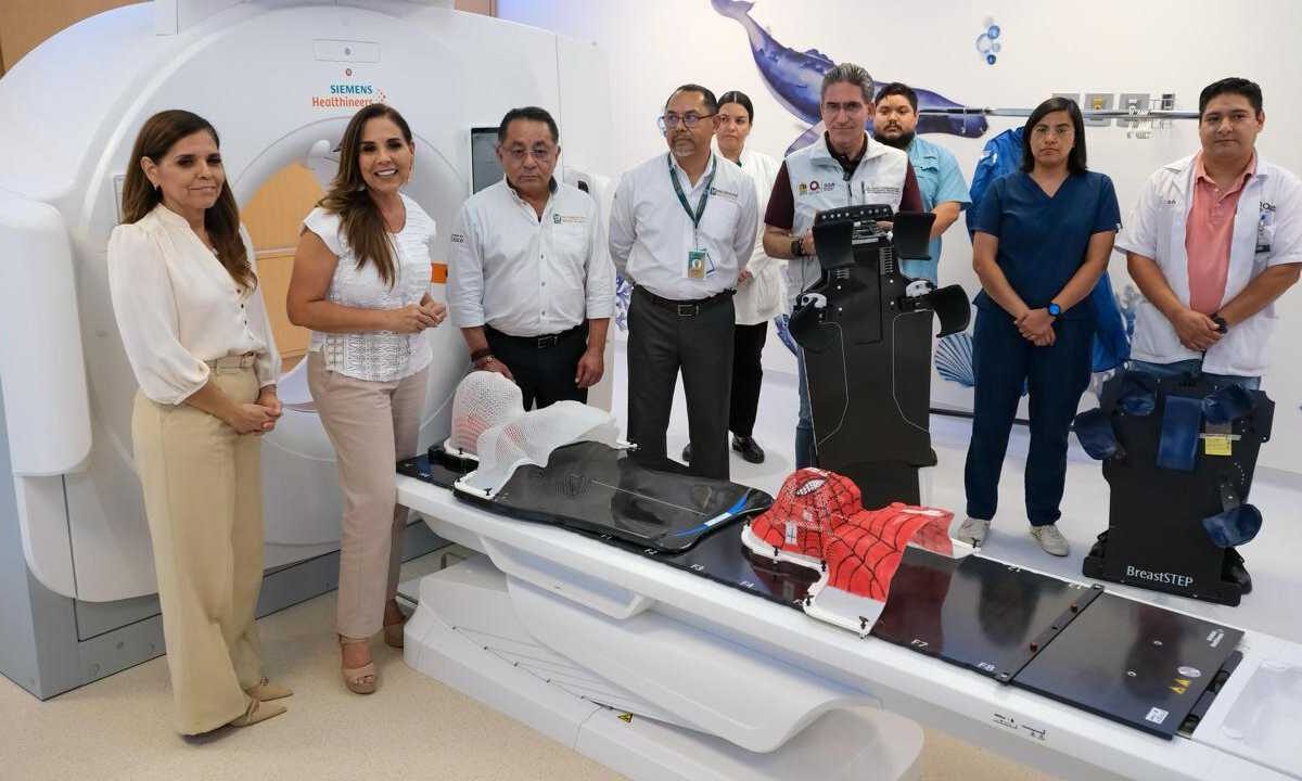 El tomógrafo simulador entrará en operación en abril.