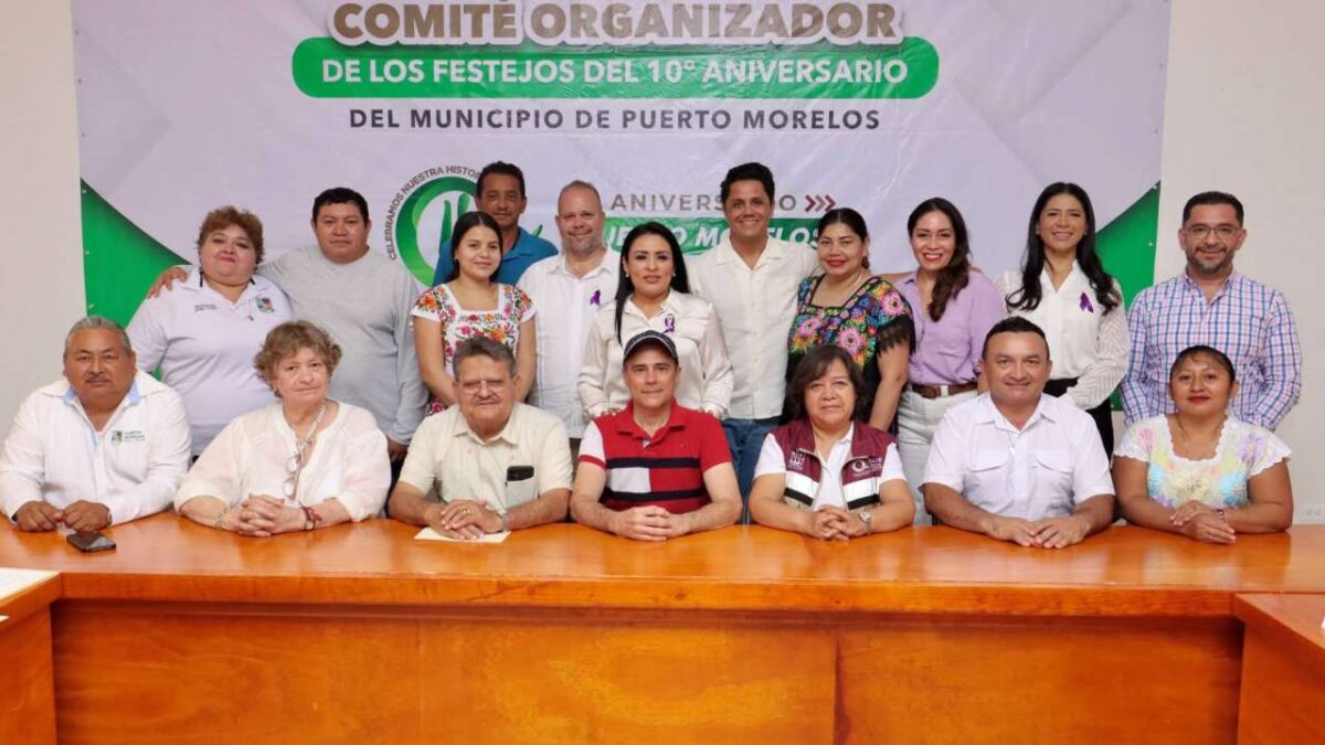 Puerto Morelos alista festejos por su 10 aniversario con programa de actividades durante todo 2026