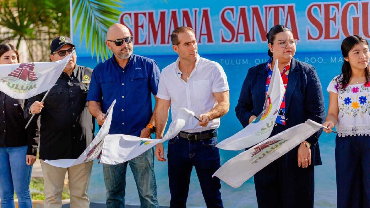 Arranca operativo Semana Santa 2026 en Tulum.