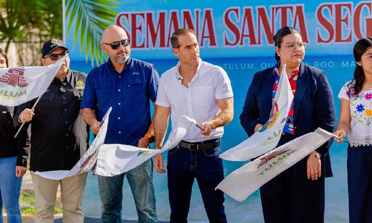 Arranca operativo Semana Santa 2026 en Tulum.