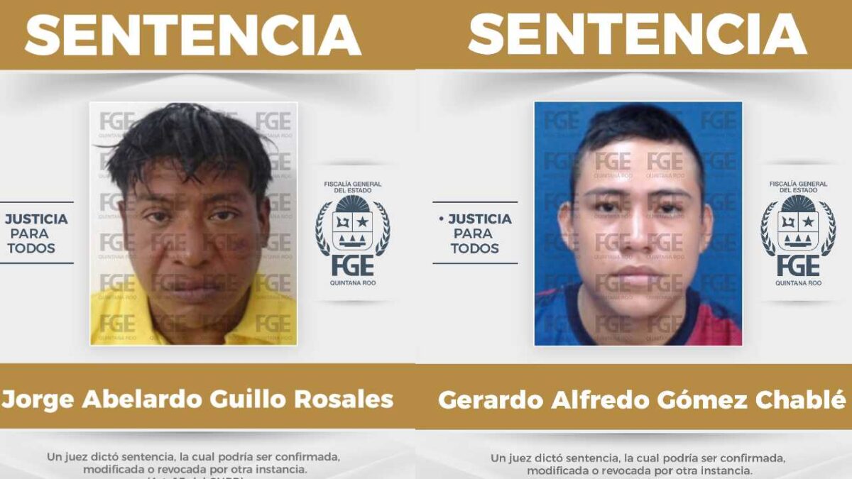 Sentencias ejemplares en Othón P. Blanco: 37 y 8 años de prisión por delitos sexuales