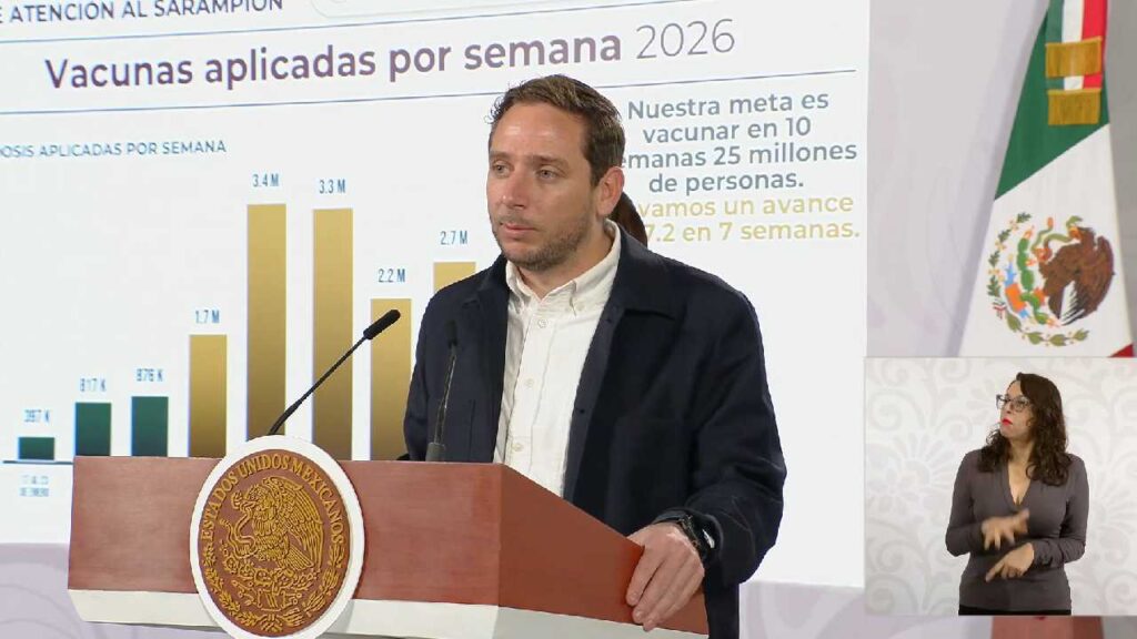 Suman 262 mil 226 vacunas contra el sarampión aplicadas en Quintana Roo; transmisión, a la baja