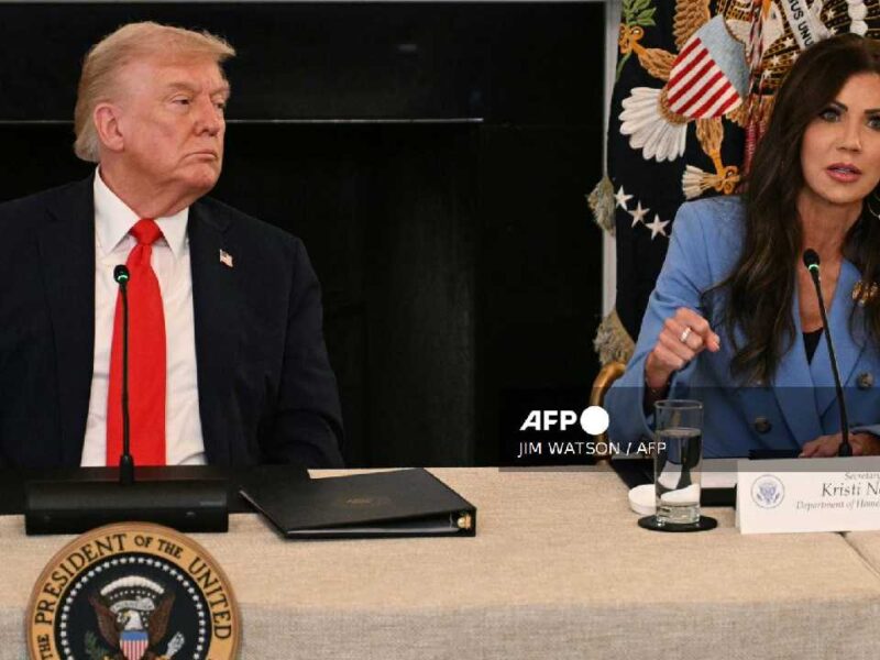 Trump remueve a Kristi Noem del Departamento de Seguridad Nacional;  Markwayne Mullin, el nuevo