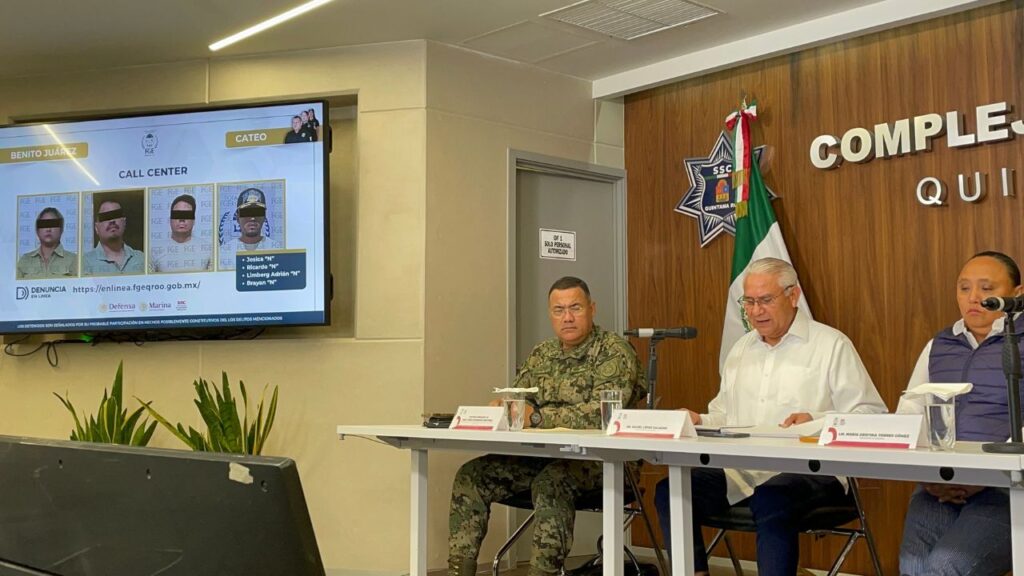 Desmantelan call center de fraude turístico en Cancún