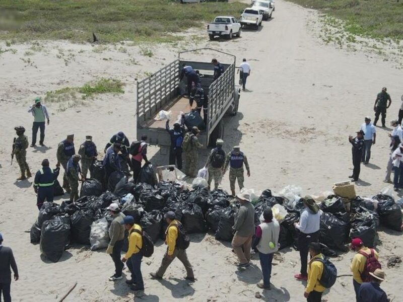 Retiran más de 700 toneladas de hidrocarburos en el Golfo de México
