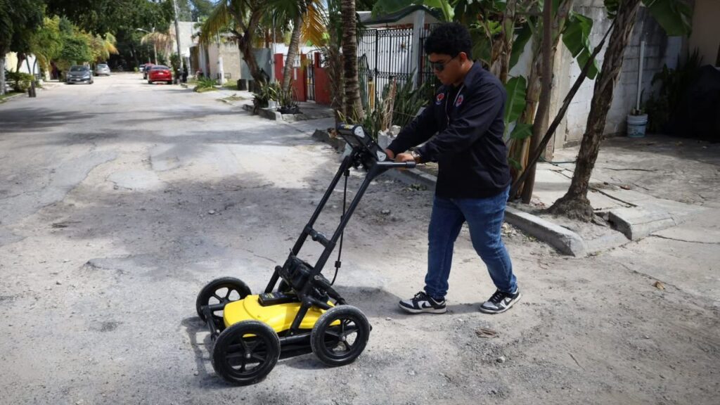 Donceles Cancún | Usan georradar para frenar inundaciones