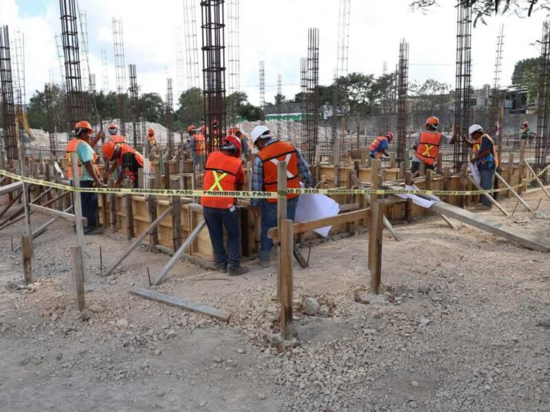 Construcción del Hospital de Bienestar Animal en Cancún avanza 25%