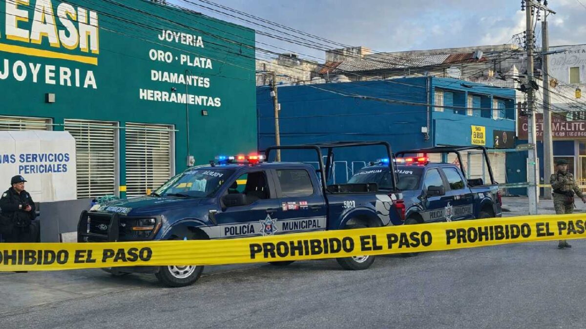 Ejecutan a mujer en Cancún.