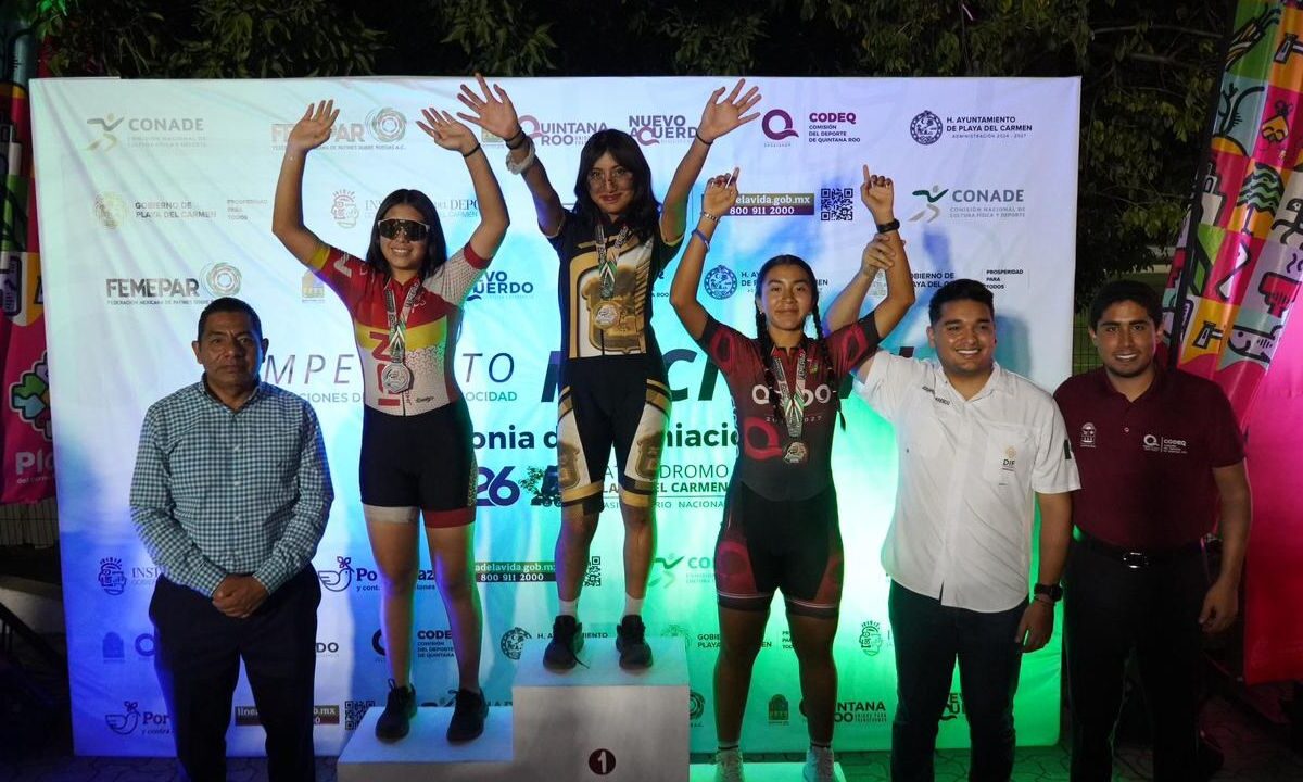 Quintana Roo lidera medallero en patinaje 2026