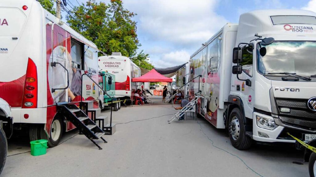 Esta semana las caravanas de salud recorren otro tres municipios.