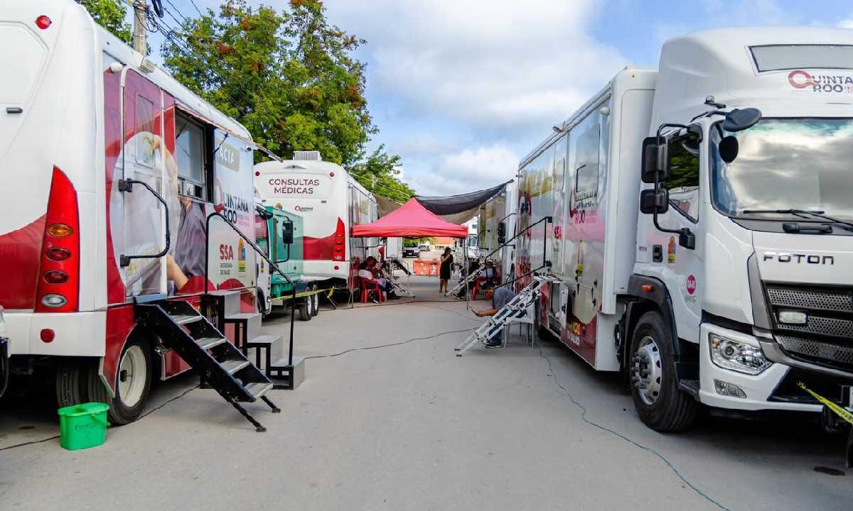 Esta semana las caravanas de salud recorren otro tres municipios.