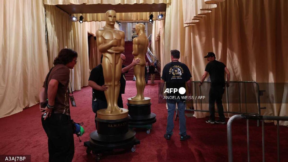 Hoy, los premios Óscar.