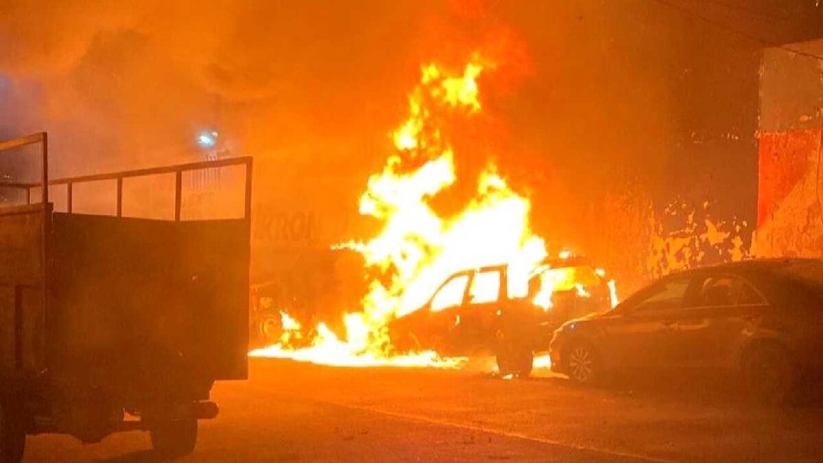 El incendio ocurrió en Cancún.