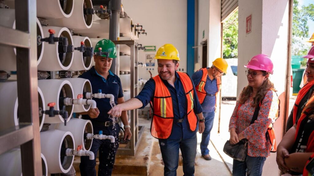 Aguakan presenta avances tecnológicos en planta de Puerto Aventuras