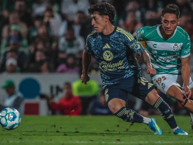 América deja ir la victoria ante Santos y apenas rescata un punto; pierde Cruz Azul