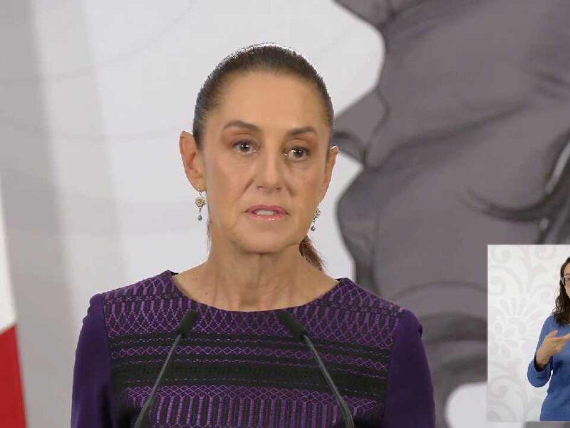 Anuncia Sheinbaum reunión en Cancún para atender el tema del sargazo