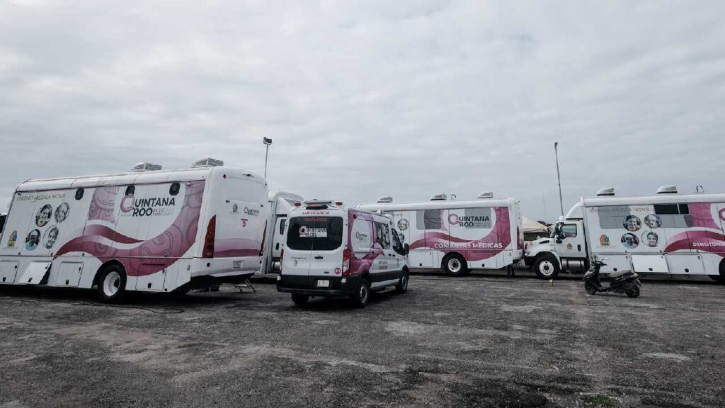 Aquí arrancan las caravanas de salud esta semana: Cozumel, OPB y José María Morelos
