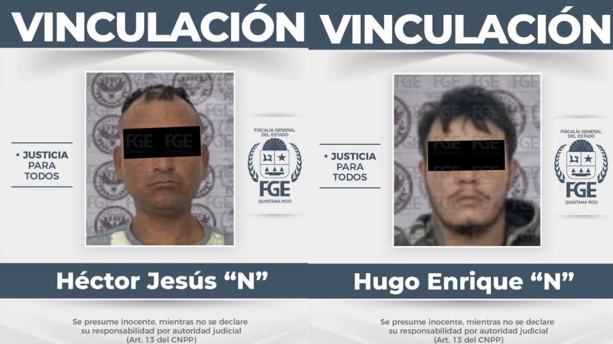 Los detenidos fueron vinculados a proceso.