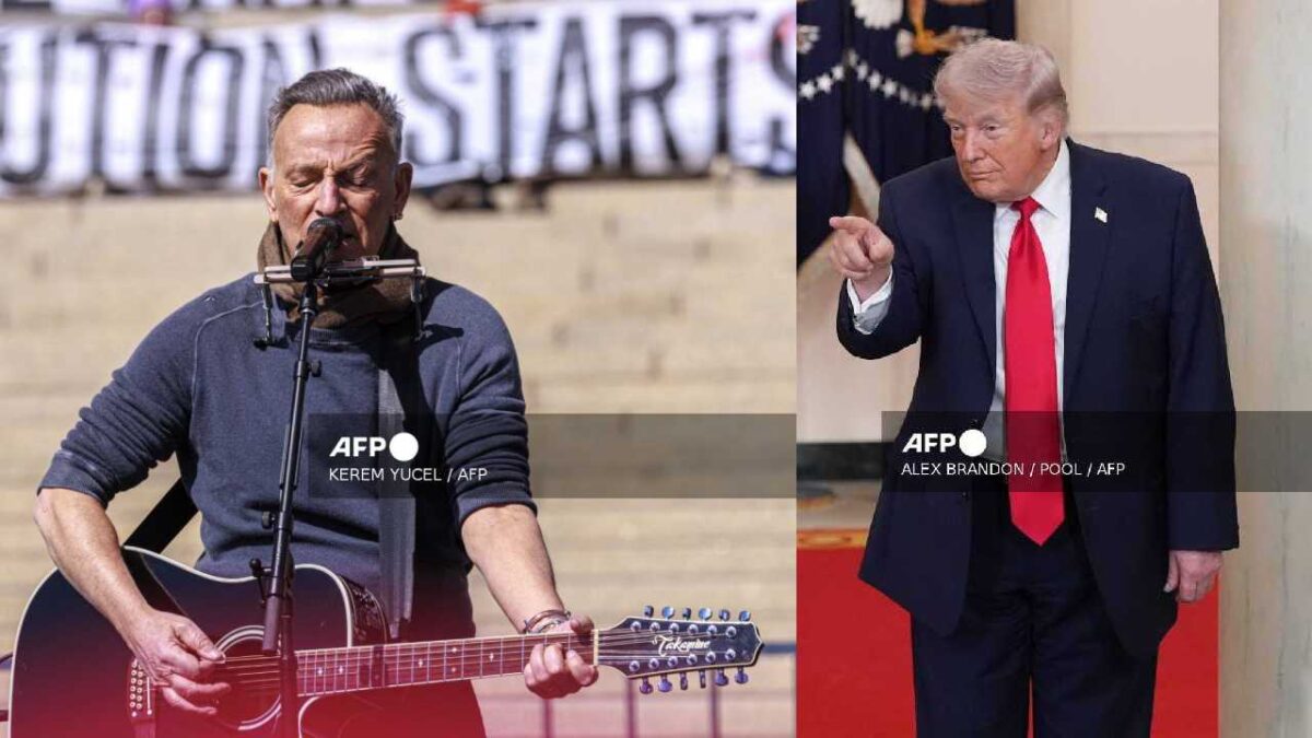 Trump se lanza contra Bruce Springsteen.