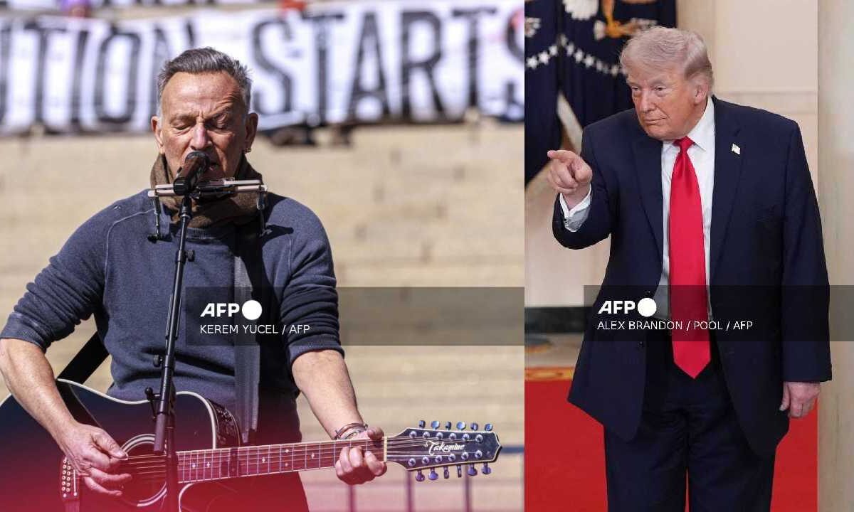Trump se lanza contra Bruce Springsteen.