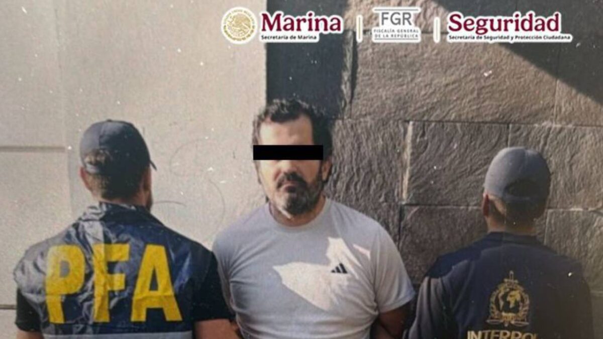 Cayó contralmirante de la Marina en Argetina.