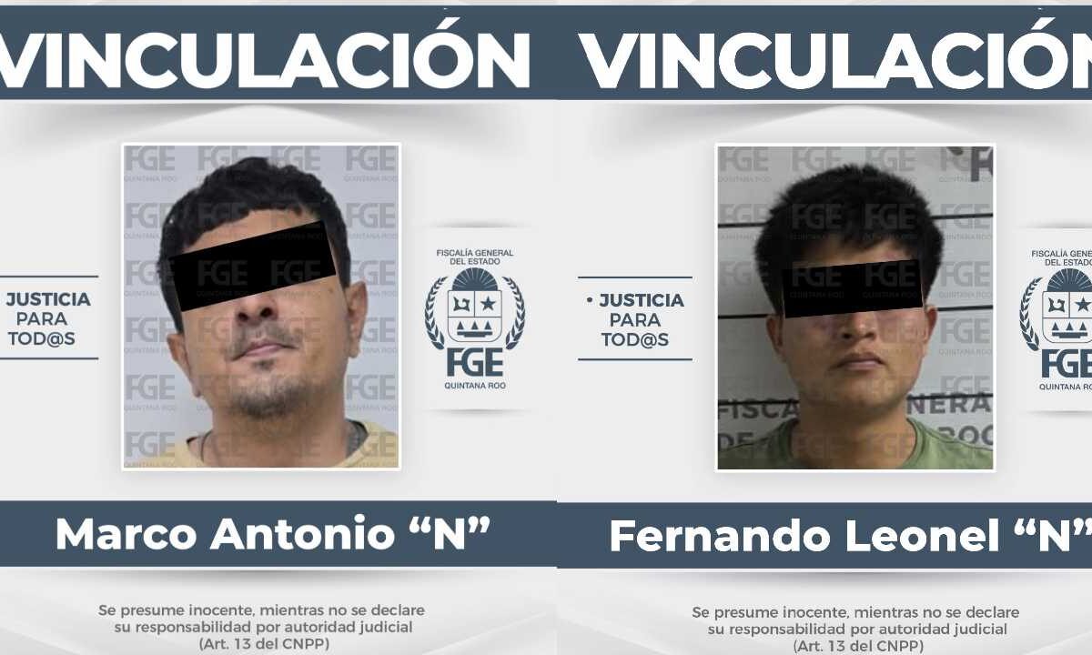 Vinculan a proceso a dos personas en Cancún.
