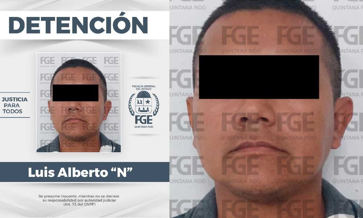 El sujeto ya está detenido.