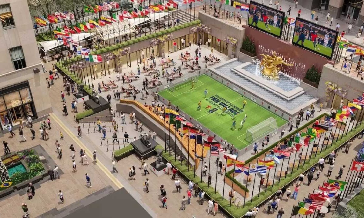 El Caribe Mexicano se alista para la fiesta futbolera.