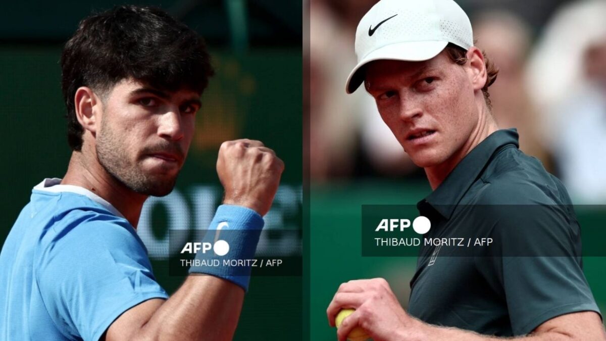 Alcaraz y Sinner definen el título de Montecarlo y el número 1 del mundo