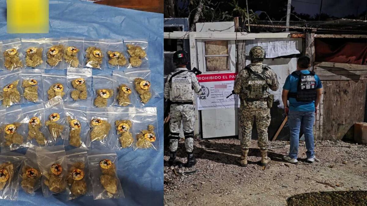 Golpes al narcomenudeo.