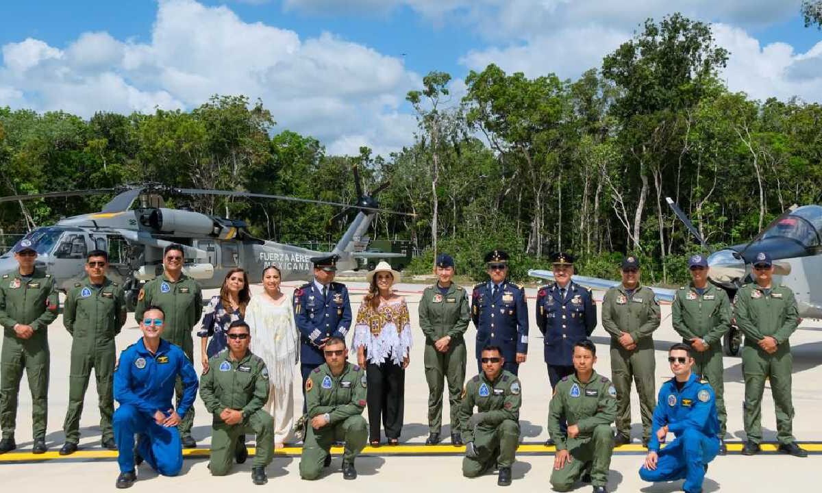 Excelente arranque del Tulum Air Show.