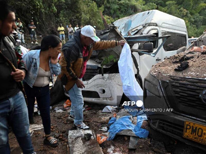 Colombia en alerta: suben a 19 los muertos por atentado con bomba previo a elecciones