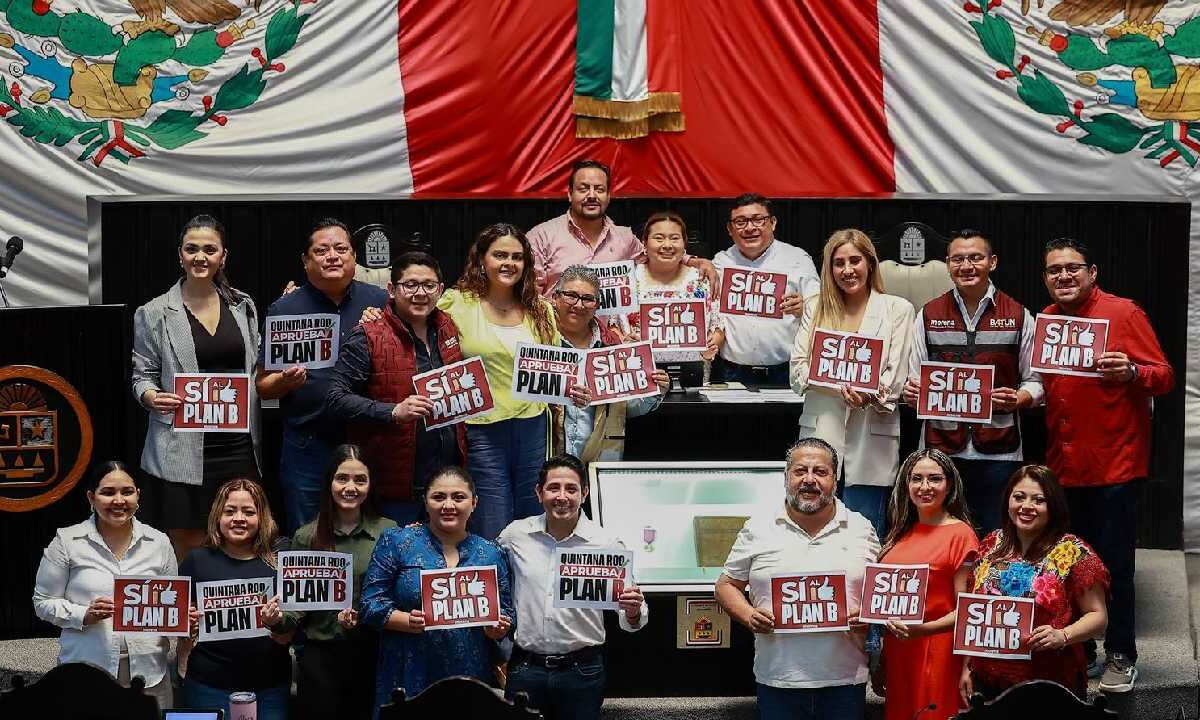 Avala Congreso de Quintana Roo Pla B de reforma electoral.
