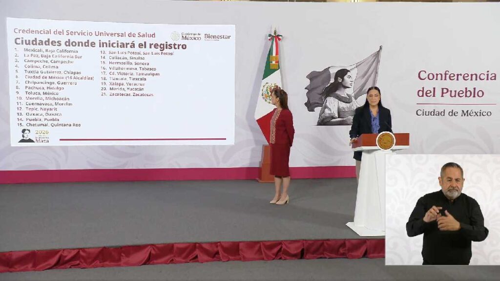 Inicia credencialización para el Servicio Nacional de Salud en Chetumal.