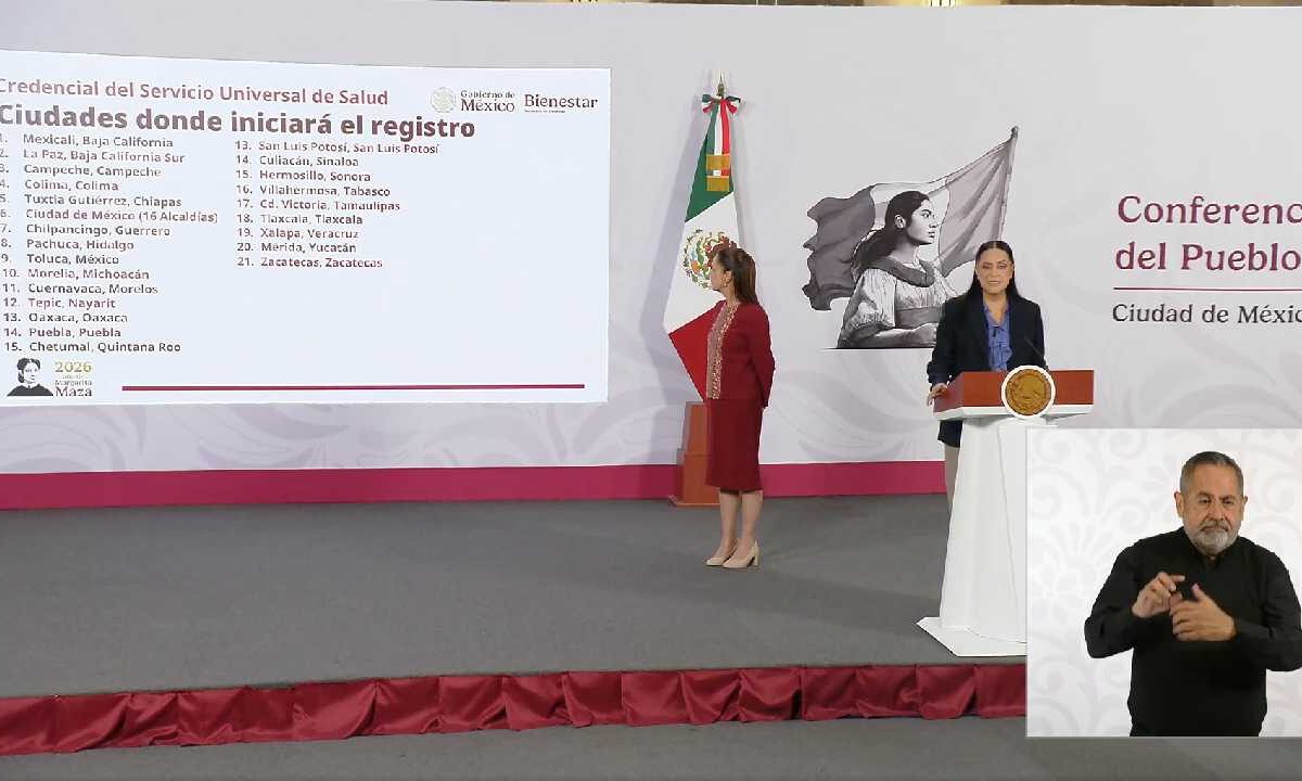 Inicia credencialización para el Servicio Nacional de Salud en Chetumal.