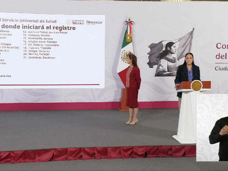 Credencialización para el Servicio Nacional de Salud arranca en Chetumal para personas de 85 años y más