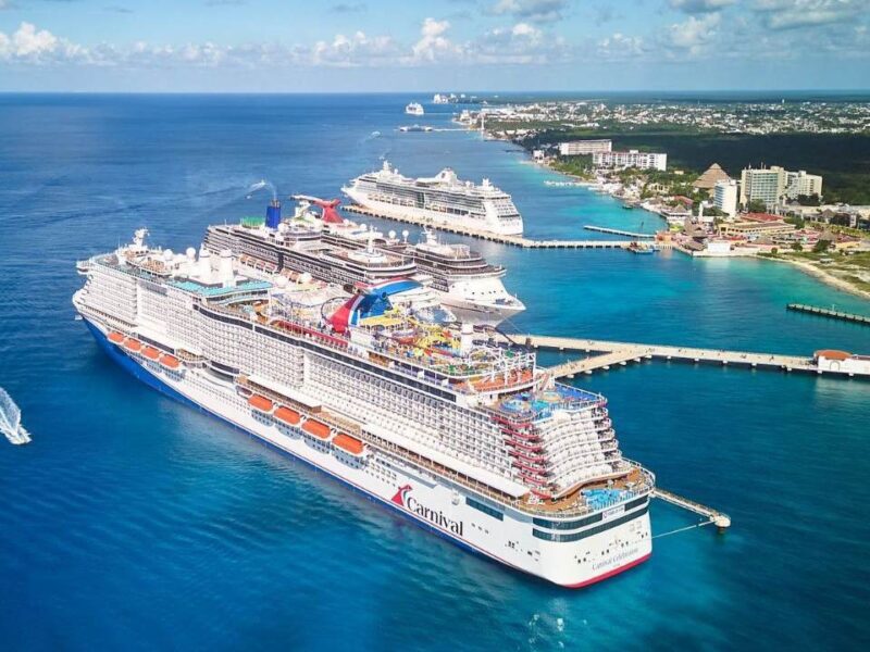 Cozumel registra alza del 4.1% en llegada de pasajeros de cruceros