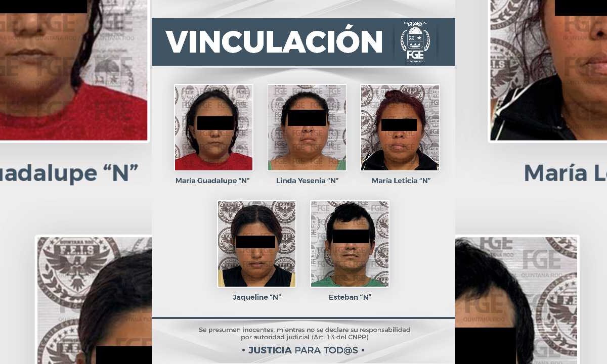 Dan prisión preventiva a cinco por privación de la libertad.