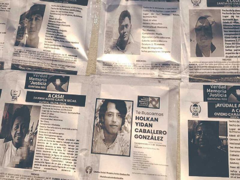 Desaparecidos en Quintana Roo: cifras enfrentadas y dudas sobre la magnitud real del problema