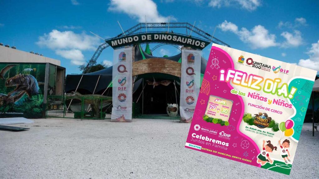 Todo listo para celebrar a las niñas y los niños.