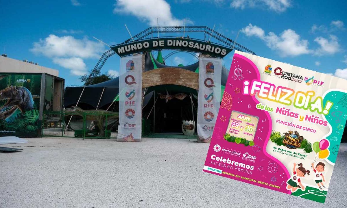 Todo listo para celebrar a las niñas y los niños.