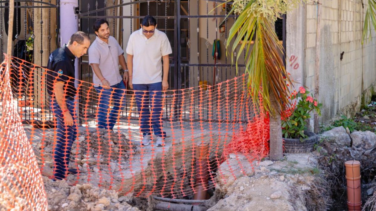 Drenaje sanitario en Yaax Tulum avanza con inversión de 9.4 mdp