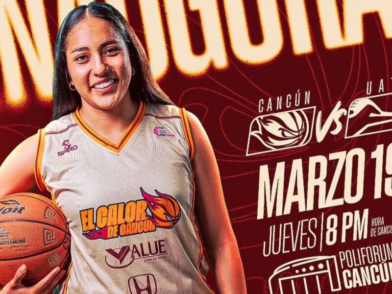 ¡Apoya al equipo de casa! El Calor de Cancún anuncia sus juegos de abril