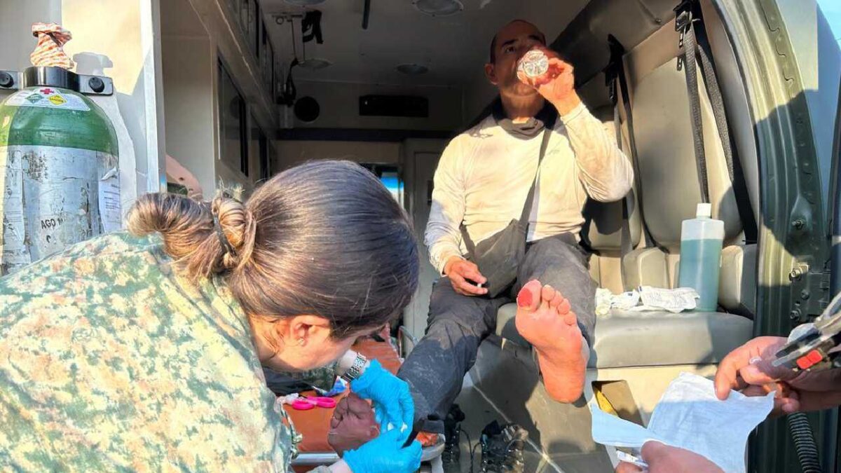 Ejército localiza a ingeniero.