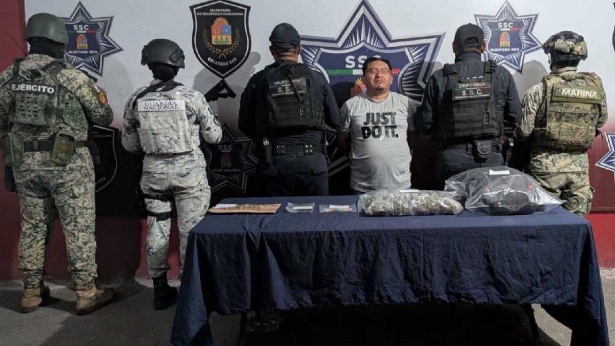 La policía continúa el combate al narcomenudeo.