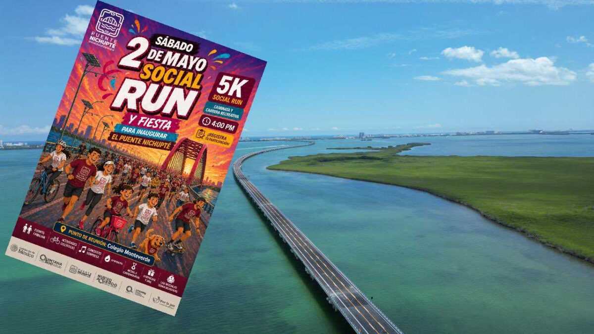 Cambian fecha de inauguración del Puente Nichupté.