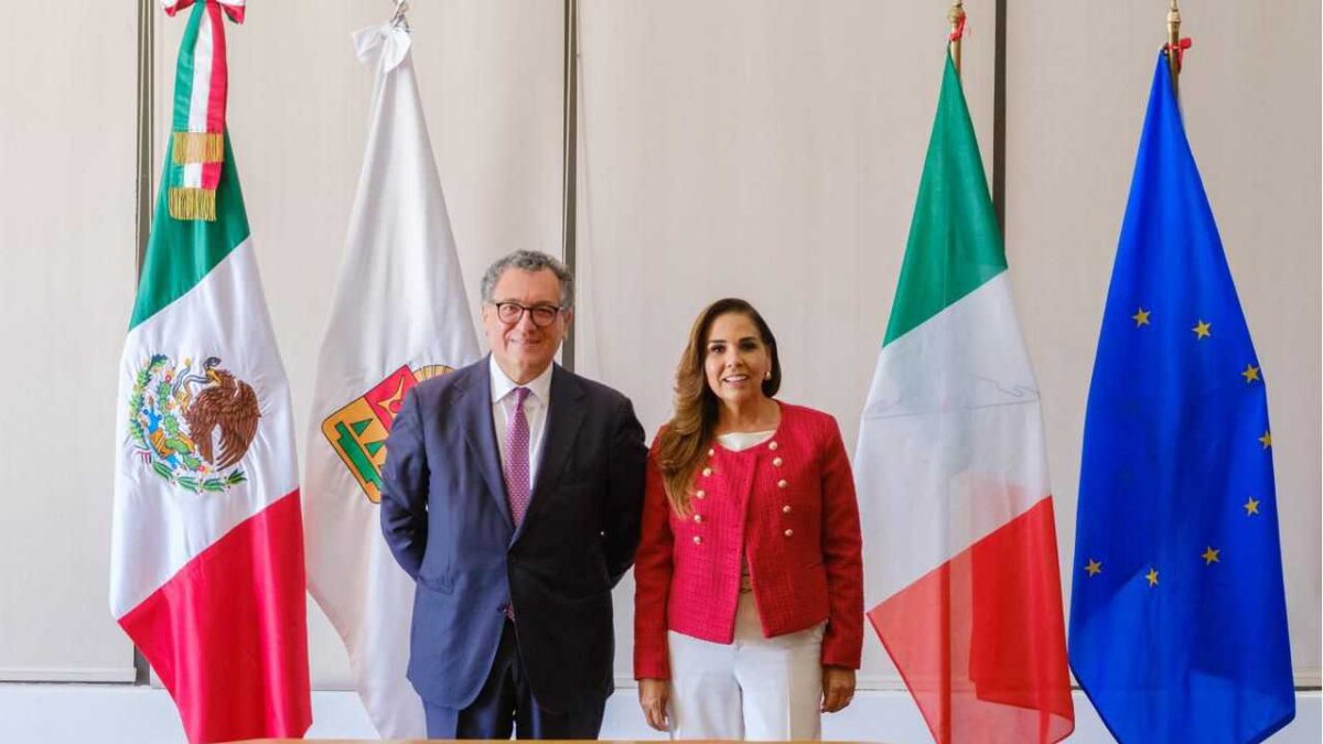 Mara Lezama promueve con Italia los destinos.